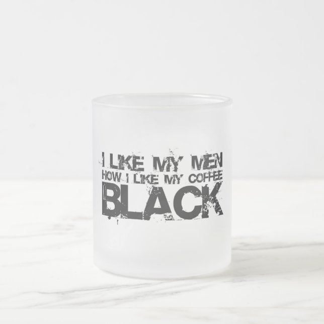 Tasse Givré J'aime mes hommes comment j'aime mon café (Centre)