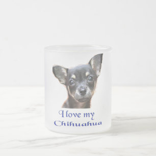 Tasse Givré J'aime mon Chihuahua