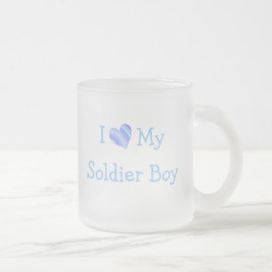 Tasse Givré J'Aime Mon Garçon Soldat