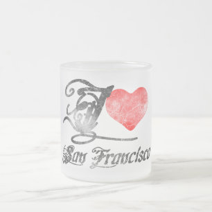 Tasse Givré J'aime San Francisco