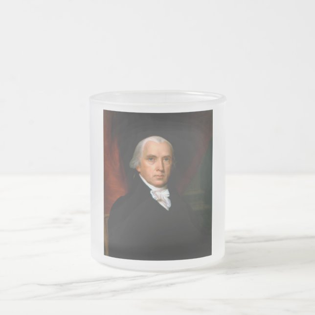Tasse Givré James Madison le 4ème président : Amérique colonia (Centre)