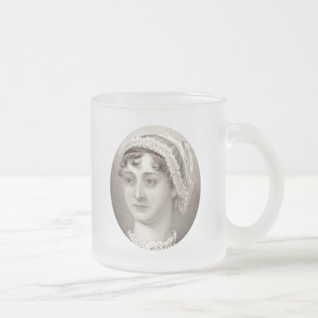 Tasse Givré Jane Austen 250th Anniversary ... Famous tea quote (Droit)