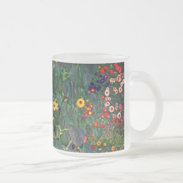 Tasse Givré Jardin aux fleurs Gustav Klimt (Droit)