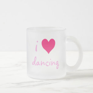 Tasse Givré je danse du coeur