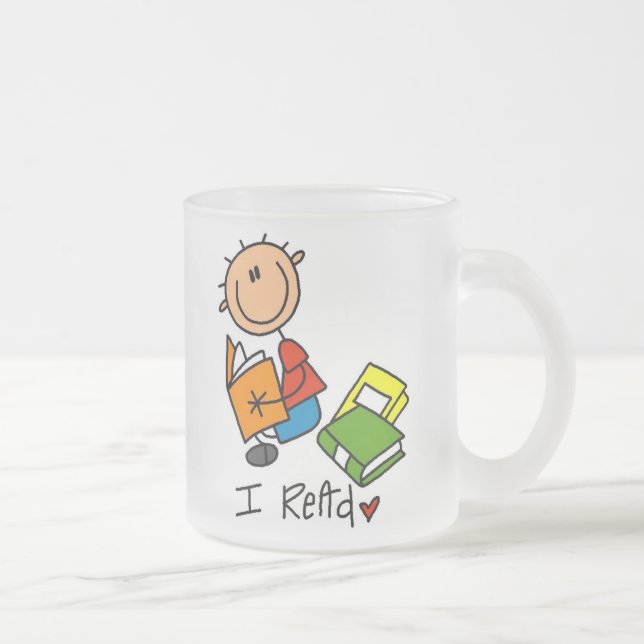 Tasse Givré Je lis (Droit)