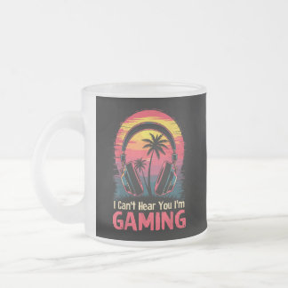 Tasse Givré Je ne peux pas vous entendre Je suis Jeux Vidéo Je