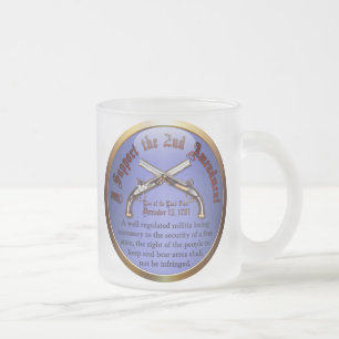 Tasse Givré Je soutiens le deuxième amendement