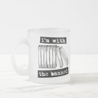 Tasse Givré je suis avec les livres interdits
