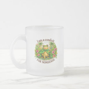 Tasse Givré Je suis un conduit de non-sens