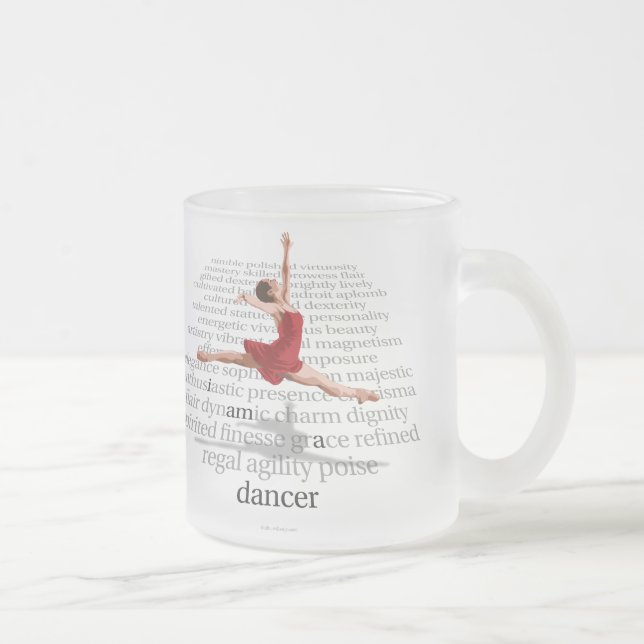 Tasse Givré Je suis un danseur (Droit)
