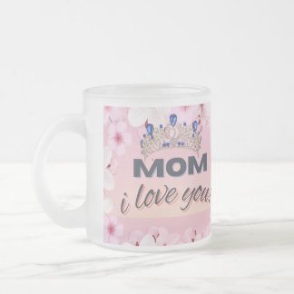 Tasse Givré Je t'aime Maman Coupe 10oz