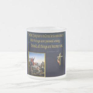 Tasse Givré Jésus enseignant plusieurs écritures