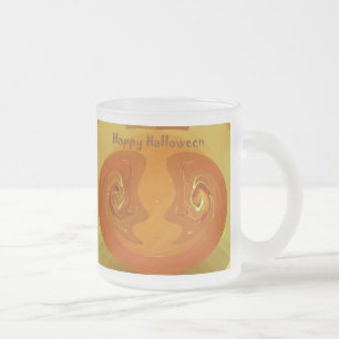 Tasse Givré Jeu de variétés Abstrait de pâte de verre d'Hallow