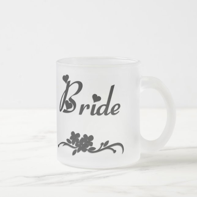 Tasse Givré Jeune mariée classique (Droit)