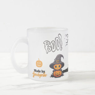 Tasse Givré Joli Citrouille de sorcière Halloween   Éffrayant 