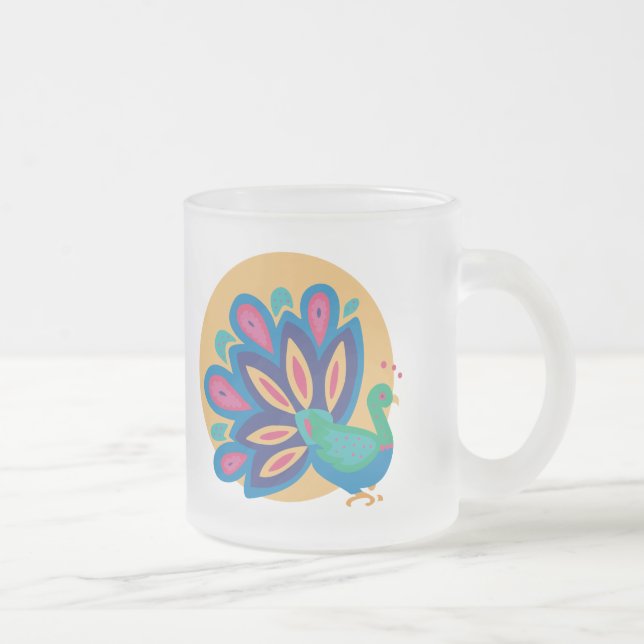 Tasse Givré Joli Peacock One (Droit)