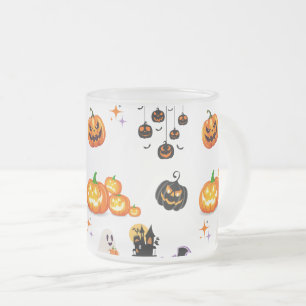 Tasse Givré Jolie fête d'Halloween sorcière Citrouille