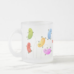 Tasse Givré Jolie jellybeans bondissant dessin animé