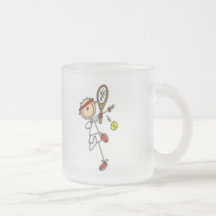 Tasse Givré Joueur de tennis avec des T-shirts et des cadeaux