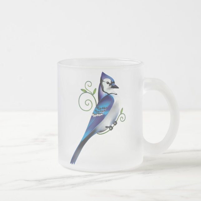 Tasse Givré Jour de geai bleu (Droit)