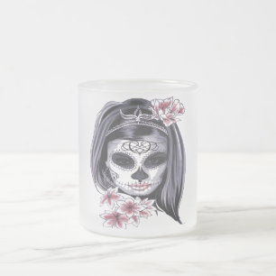 Tasse Givré Jour du crâne de sucre des morts Día de Muertos