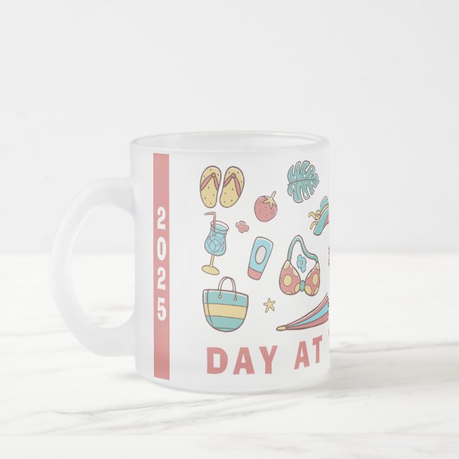 Tasse Givré Journée À La Plage - 2025 (Gauche)
