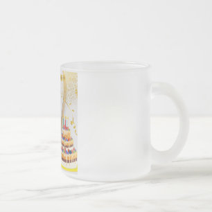 Tasse Givré Joyeux anniversaire