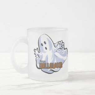 Tasse Givré Joyeux dessin animé du fantôme d'Halloween