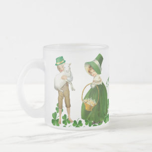 Tasse Givré Joyeux Jour de la Saint Patrick Petite fille Garço