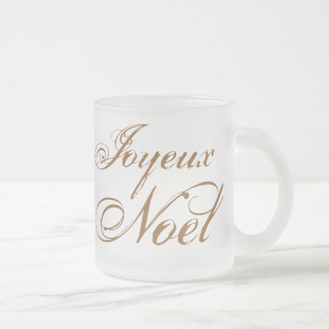 Tasse Givré Joyeux Noel (Droit)