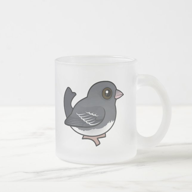Tasse Givré Junco aux yeux foncés (ailes blanches) (Droit)