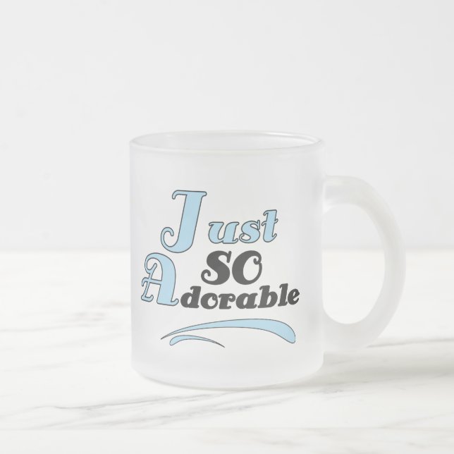 Tasse Givré Juste si adorable (Droit)