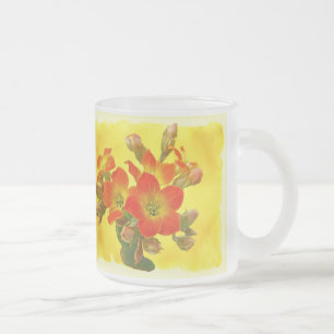 Tasse Givré Kalanchoe rouge - Soleil Succulent