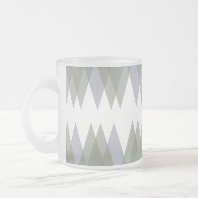 Tasse Givré Khaki triangles (Gauche)