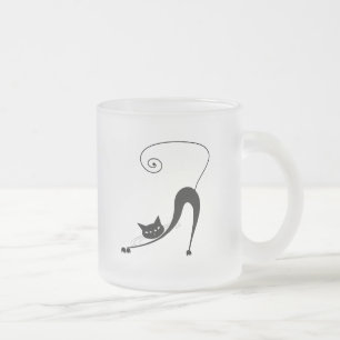 Tasse Givré Kitty fantaisie noir 2