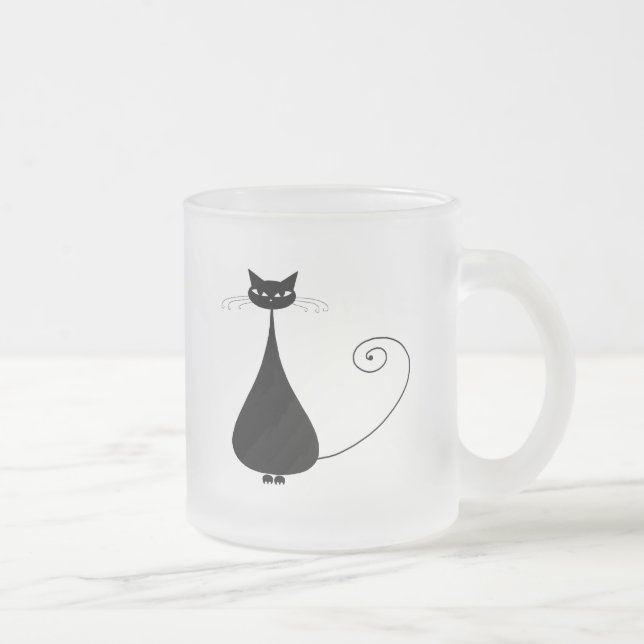 Tasse Givré Kitty fantaisie noir 4 (Droit)