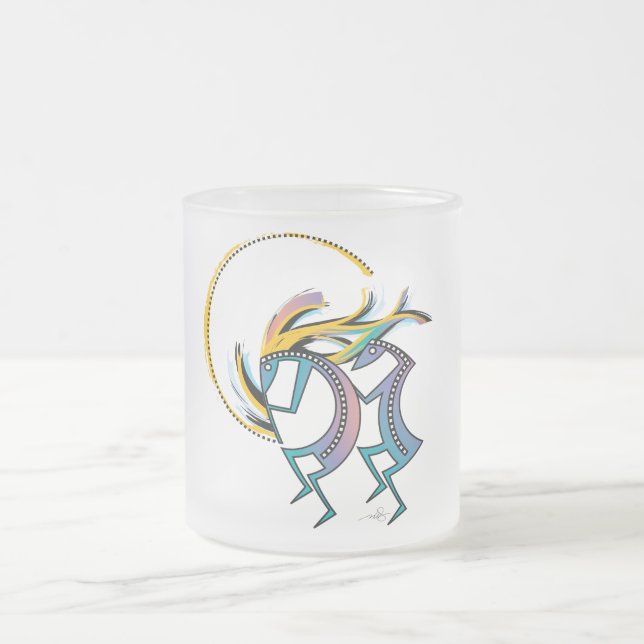 Tasse Givré Kokopelli et Kokopelli Mana (Centre)
