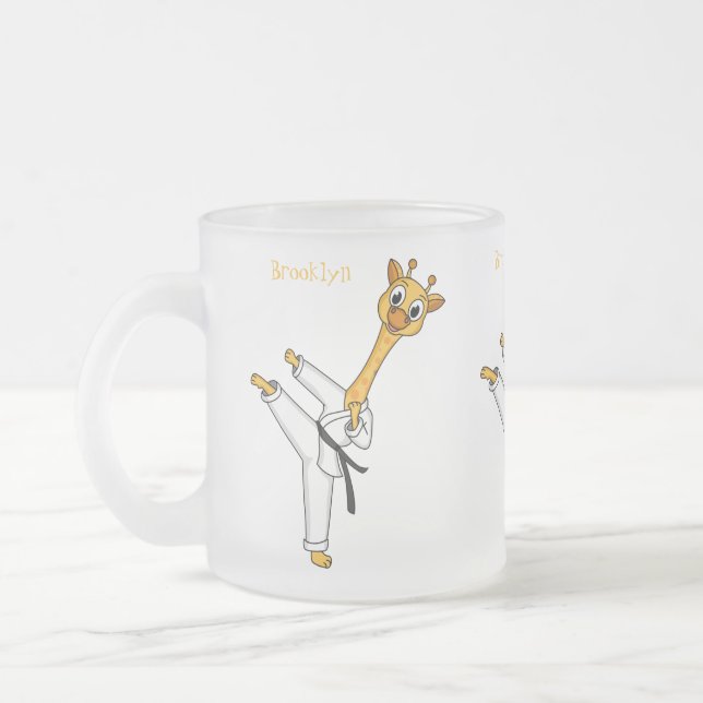 Tasse Givré Kung Fu giraffe (Gauche)
