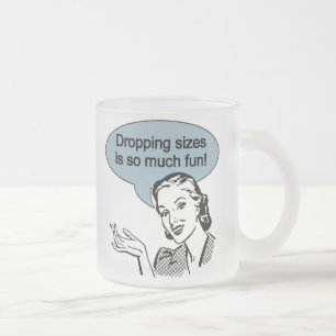 Tasse Givré La chute des tailles est tellement amusante