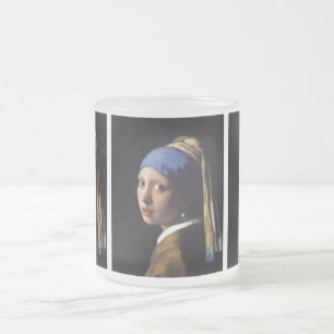 Tasse Givré La Fille avec une perle de Johannes Vermeer