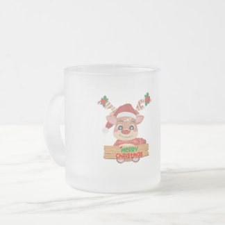 Tasse Givré La surprise de Père Noël de Rudolph : un Noël fant