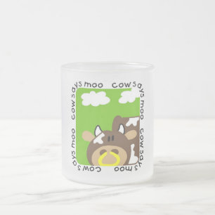 Tasse Givré La vache indique des T-shirts et des cadeaux de