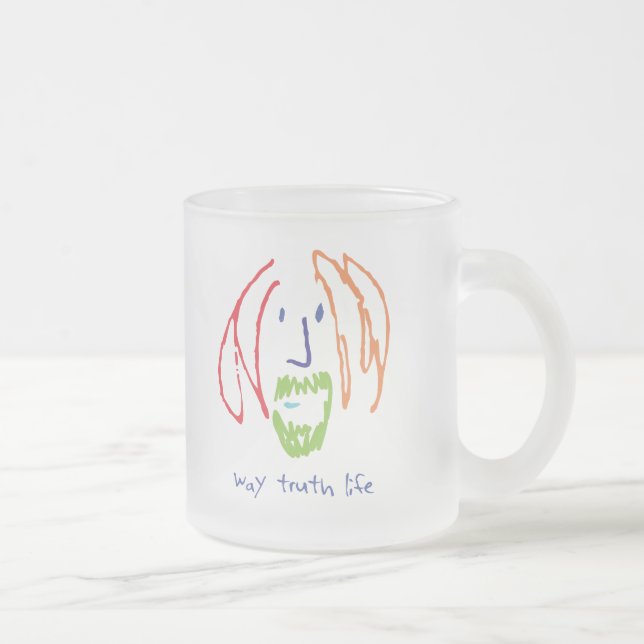 Tasse Givré La vie de vérité de manière (Droit)