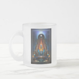 Tasse Givré La Vision D'Or De L'Art Fractal Arsencia