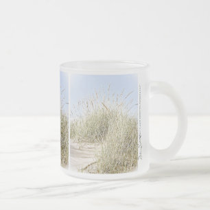 Tasse Givré Lac Michigan Beach Grass Photo