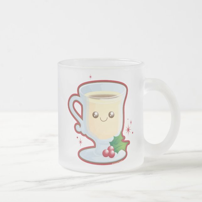 Tasse Givré Lait de poule mignon (Droit)