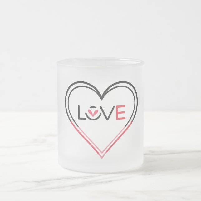 Tasse Givré L'amour dans chaque fil (Centre)