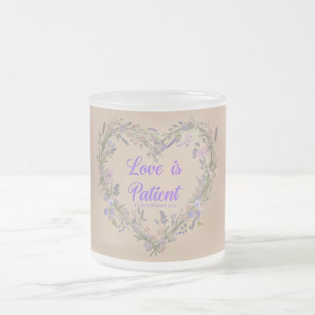 Tasse Givré L'amour est.... (Centre)