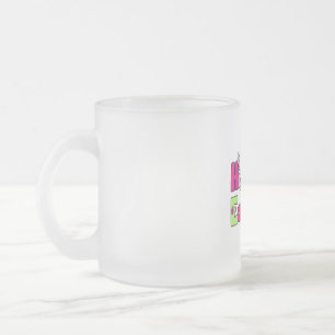 Tasse Givré Lapin de Pâques Joyeux Oeufs de Pâques