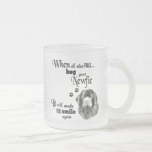 Tasse Givré L'art moderne de Terre-Neuve, le slogan de la race